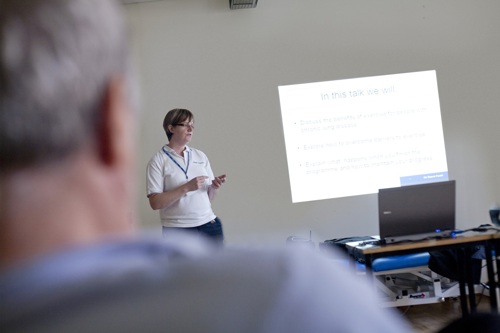 Education Female Ahp Presenting